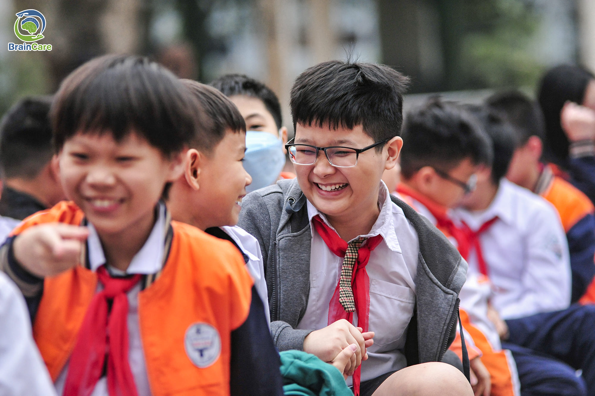 Học sinh trường Tiểu học Nghĩa Tân hào hứng trong chuyên đề "Làm chủ cảm xúc"