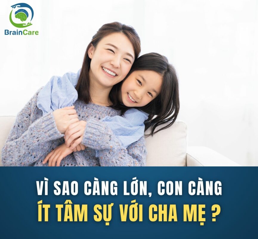 Vì sao con càng lớn càng ít tâm sự với cha mẹ