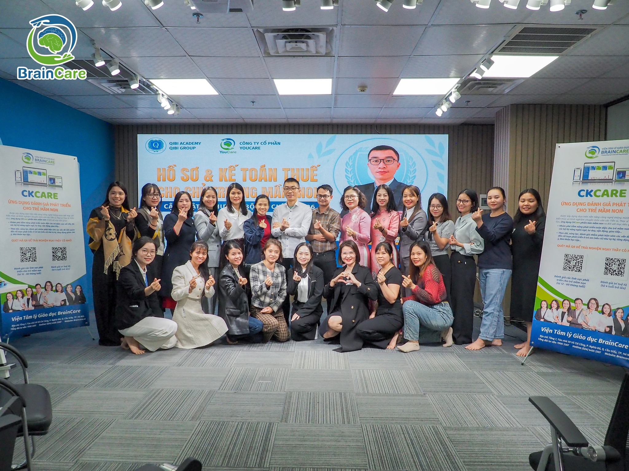 YouCare đã vinh hạnh đồng hành cùng Qibi Academy tổ chức thành công chương trình “Tập huấn Triển khai Hồ sơ Thuế & Kế toán dành cho Chủ trường mầm non”